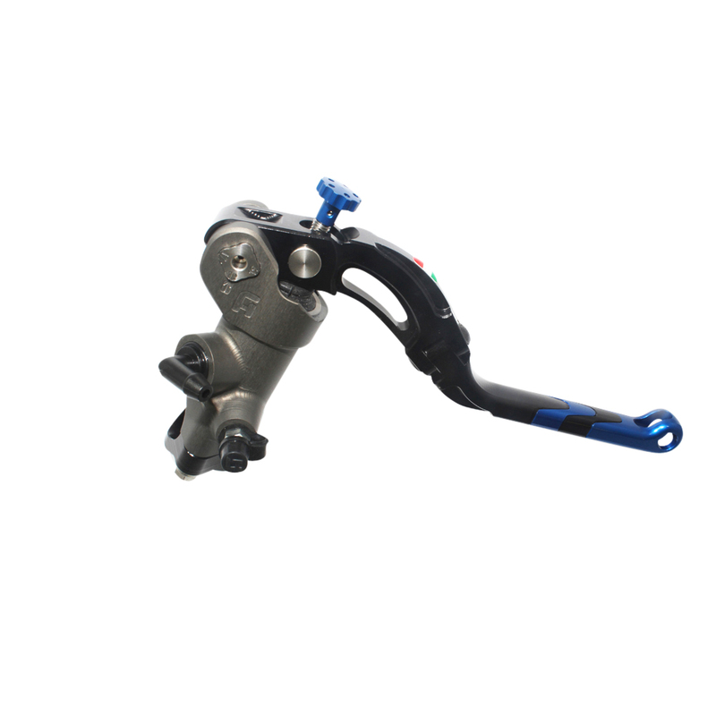 Accossato Brake Master Cylinder CNC PRS 19x17-18-19 with blue Revolution lever