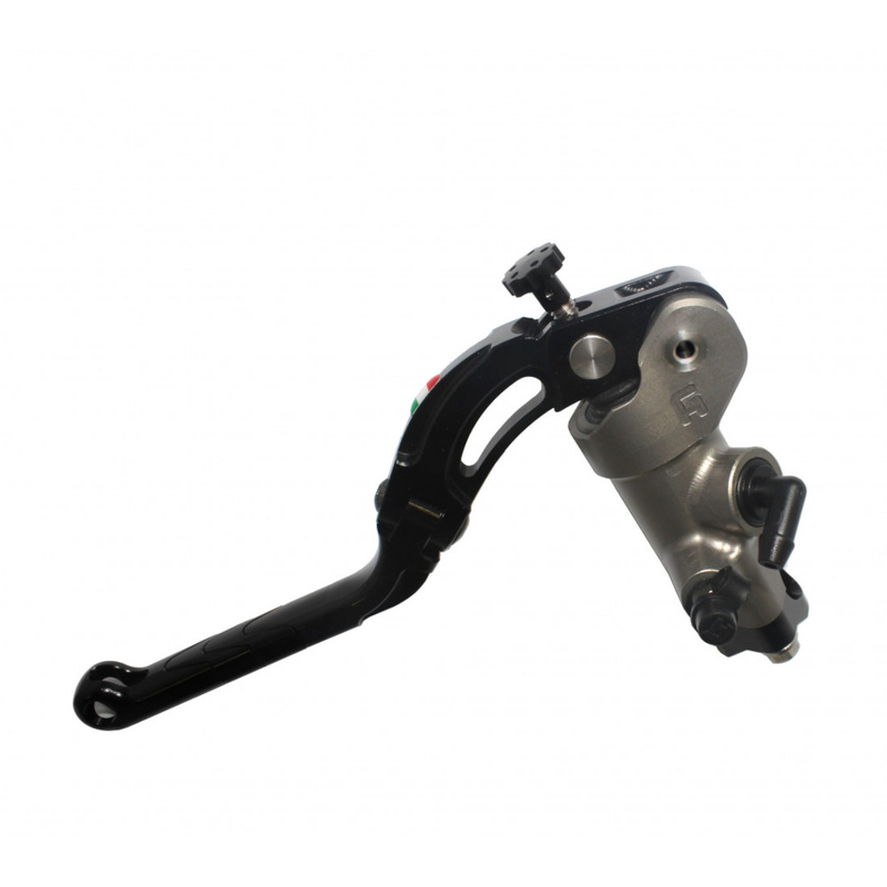 Accossato Clutch Master Cylinder CNC 16x18 with black Revolution lever