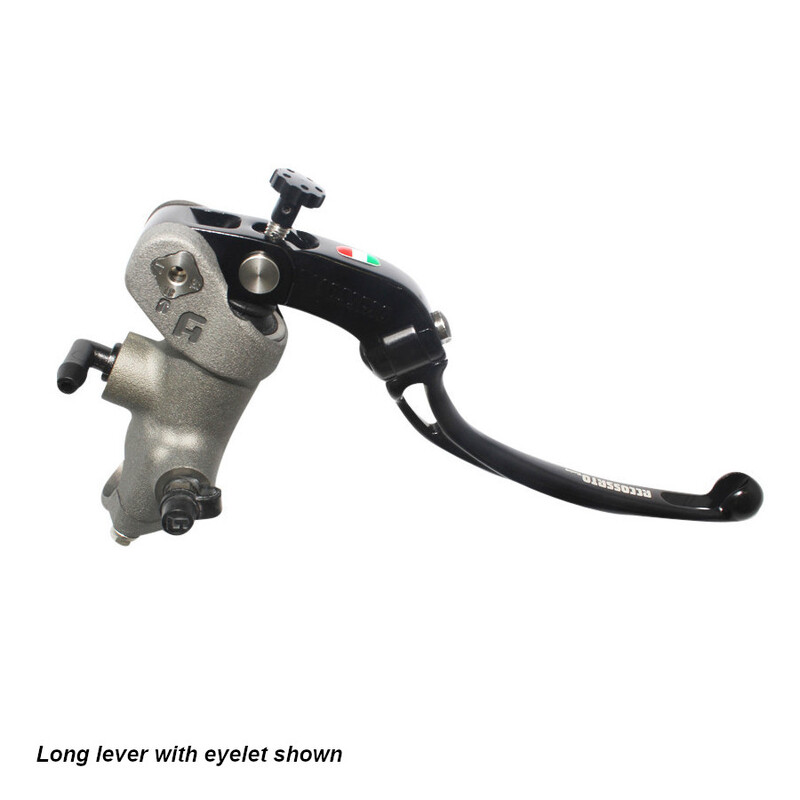 Accossato Brake Master Cylinder CNC PRS 19x17-18-19 folding short lever