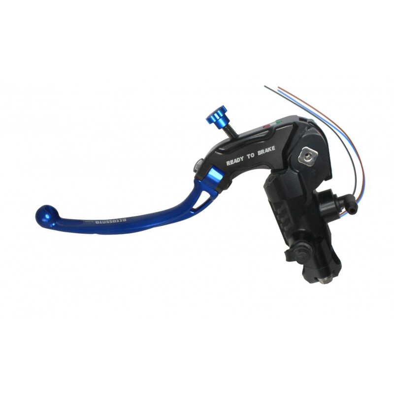 Accossato Clutch Master Cylinder Ready-to-Brake PRS 16x15-16-17 long blue folding lever