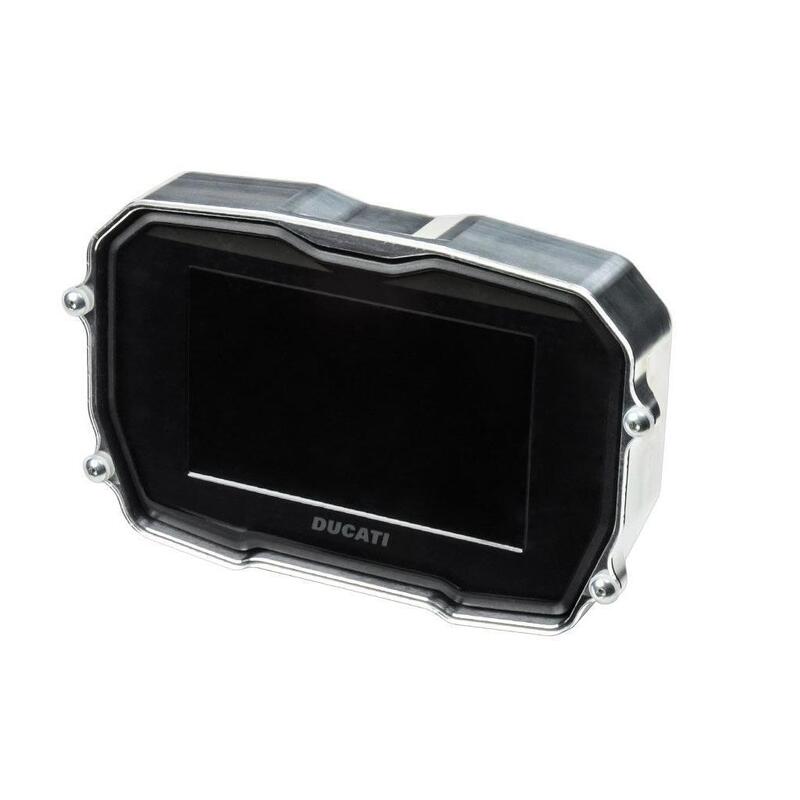 Bonamici Racing Dashboard Cover Protection Compatible With Ducati Streetfighter V4/S 2020 - Onwards (Black)