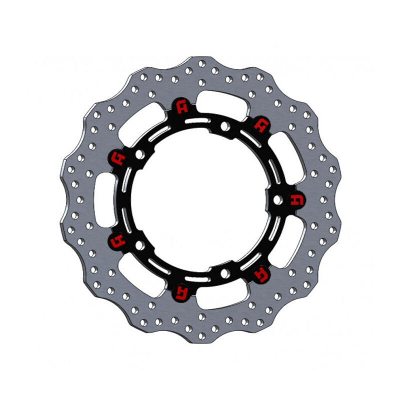 Accossato ELITE Floating Front Brake Disc 300mm for Kawasaki Z900 Z650