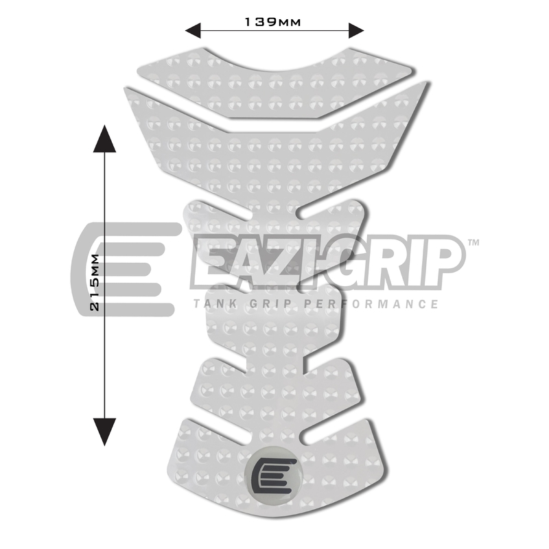 Eazi-Grip EVO Centre Tank Pad D 139mm x 215mm  clear