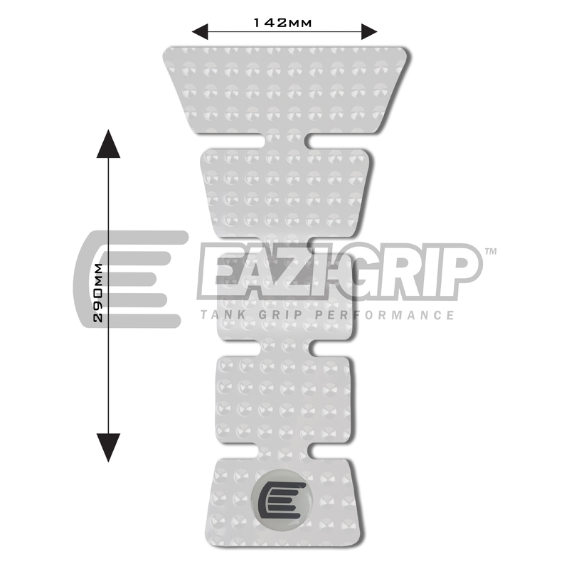 Eazi-Grip EVO Centre Tank Pad E 142mm x 290mm  clear