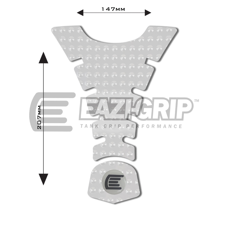 Eazi-Grip EVO Centre Tank Pad H 147mm x 207mm  clear