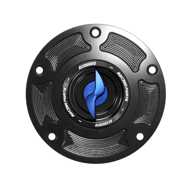Accossato Fuel Cap Quick Action for Ducati Panigale Monster blue