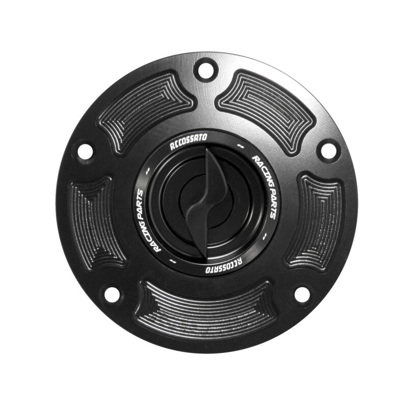 Accossato Fuel Cap Quick Action for Ducati Panigale Monster black