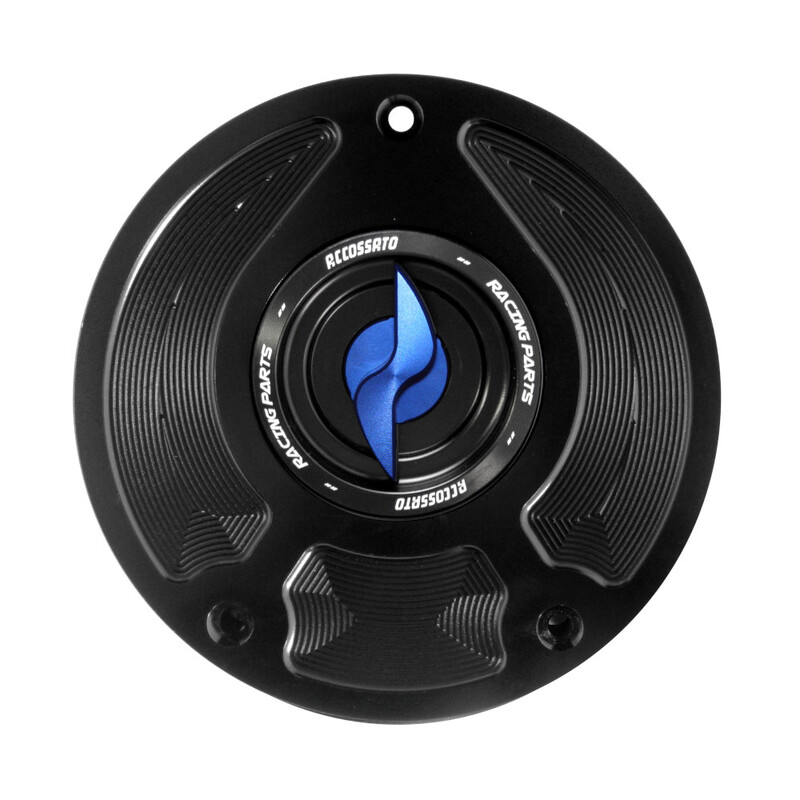 Accossato Fuel Cap Quick Action for Honda CBR1000RR CBR600RR blue