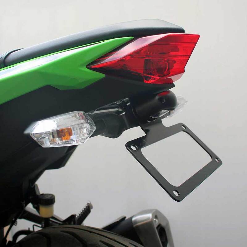 OGGY FENDER ELIMINATOR KAWASAKI NINJA 300/Z300 12-18 (SA-NT Black)