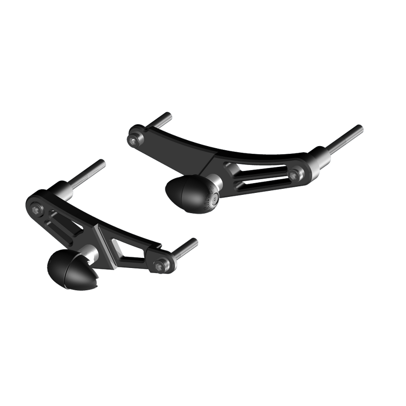 GBRacing Frame Sliders (Race) for Triumph Daytona 675 Street Triple