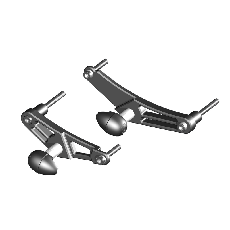 GBRacing Frame Sliders (Street) for Triumph Daytona 675 Street Triple