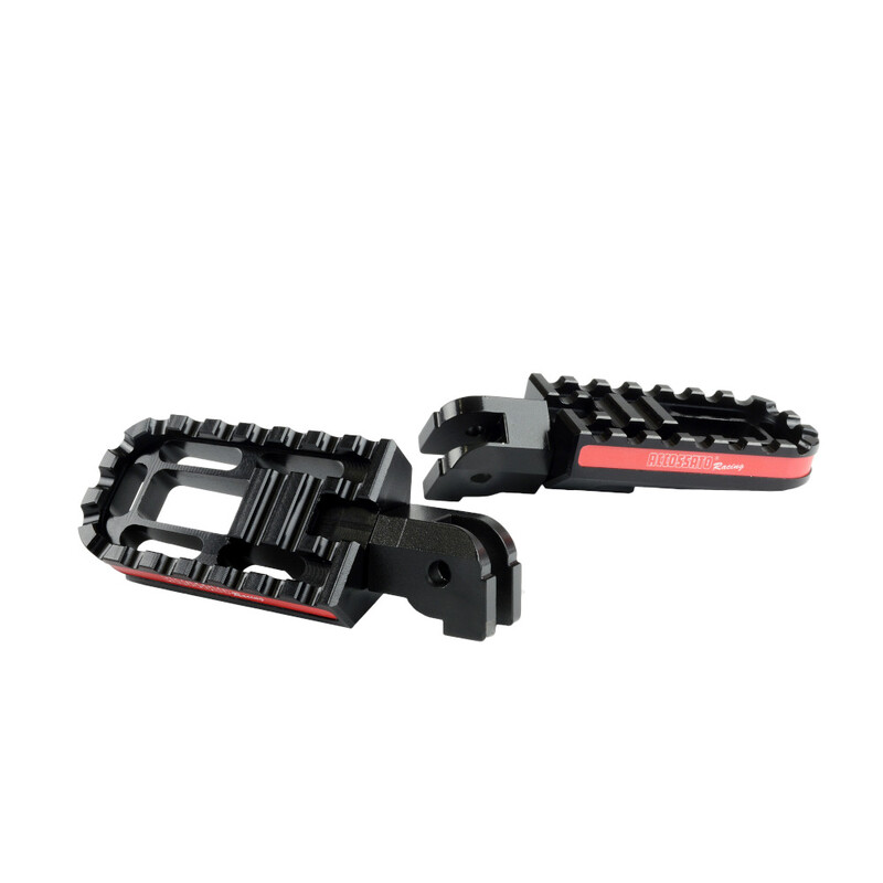 Accossato Touring Footpegs for Ducati Multistrada Scrambler Hypermotard front