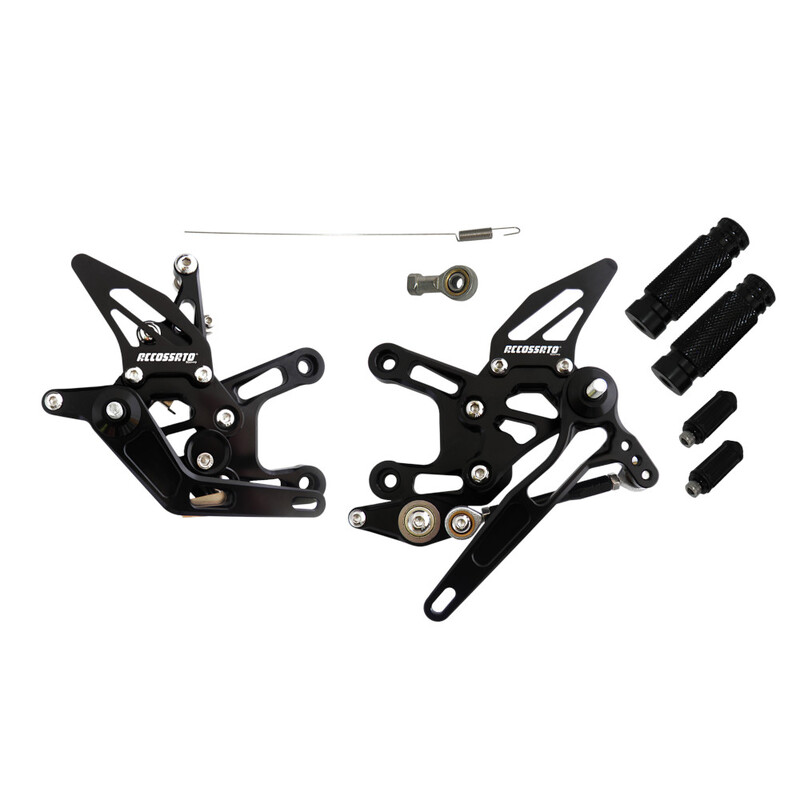 Accossato Adjustable Rearsets for Kawasaki ZX-10R 2016 - 2019