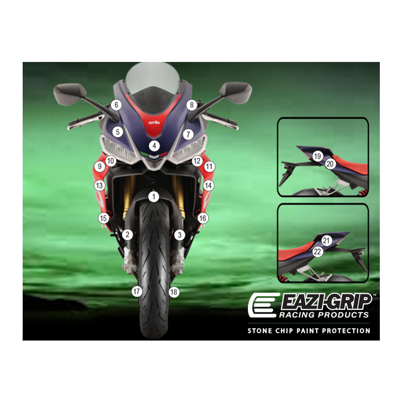 Eazi-Guard Paint Protection Film for Aprilia RS660  gloss