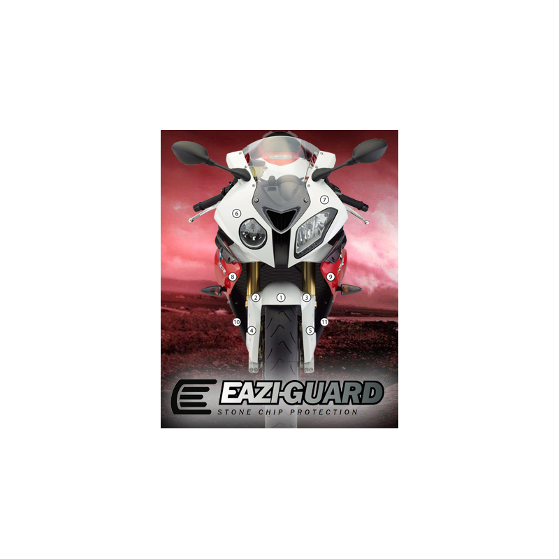 Eazi-Guard Paint Protection Film for BMW S1000RR HP4 2009 - 2014  gloss