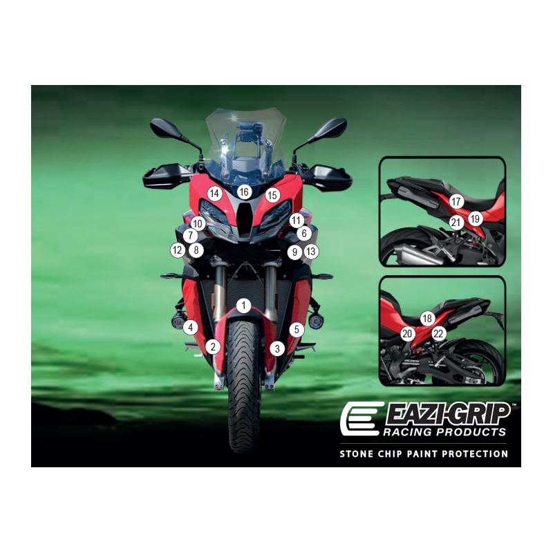 Eazi-Guard Paint Protection Film for BMW S1000XR 2020  gloss