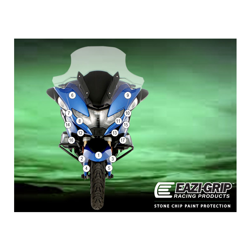Eazi-Guard Paint Protection Film for BMW R1250RT 2021  gloss