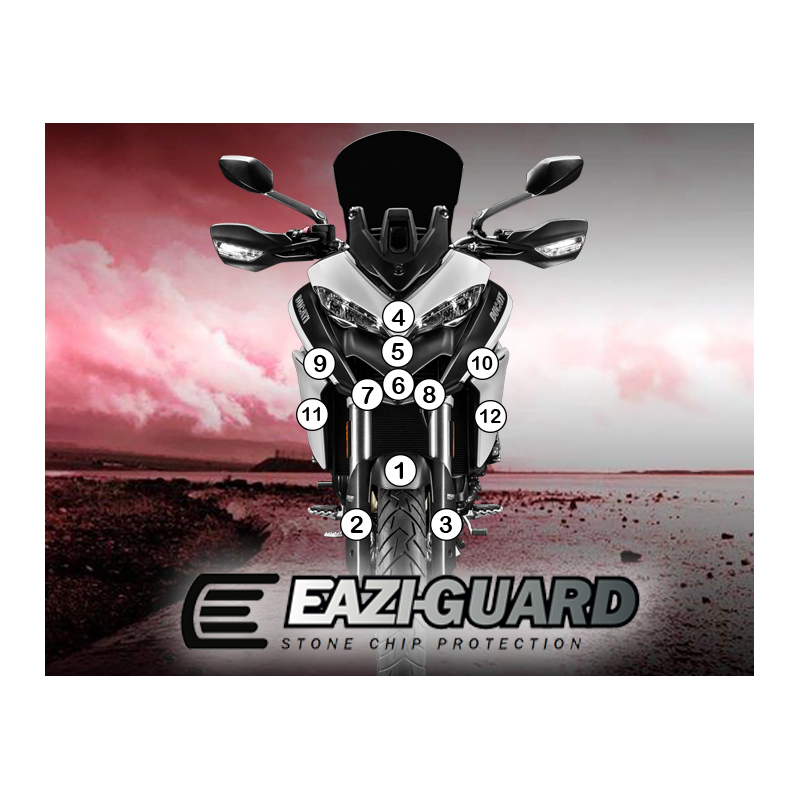 Eazi-Guard Paint Protection Film for Ducati Multistrada 950  gloss