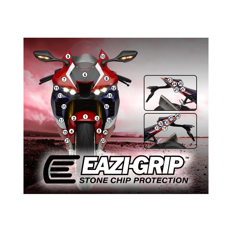 Eazi-Guard Paint Protection Film for Honda CBR1000RR-R 2020  gloss