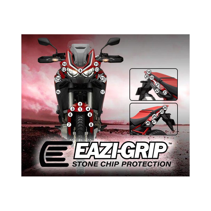 Eazi-Guard Paint Protection Film for Honda Africa Twin 2020  gloss