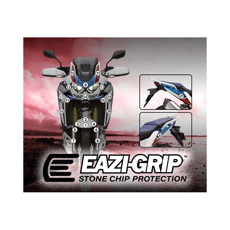 Eazi-Guard Paint Protection Film for Honda Africa Twin Adventure Sports 2020  gloss