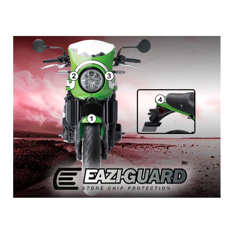 Eazi-Guard Paint Protection Film for Kawasaki Z900RS Cafe  gloss