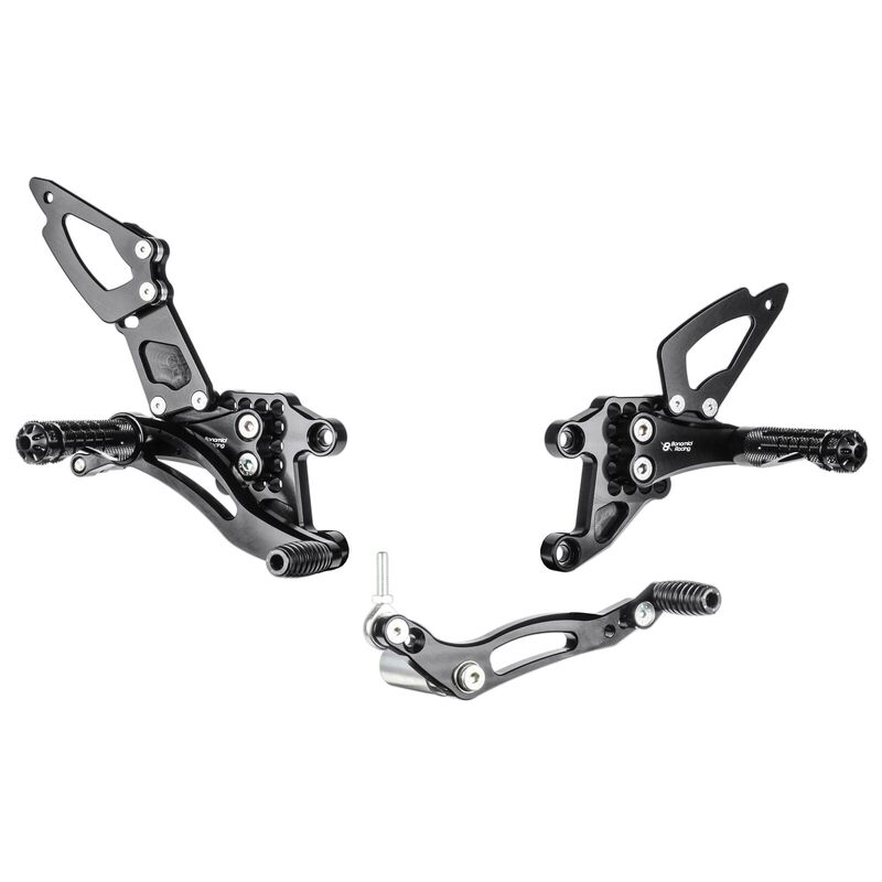 Bonamici Racing Rearsets To Suit Honda CBR600RR (2003-2006) - Race Version