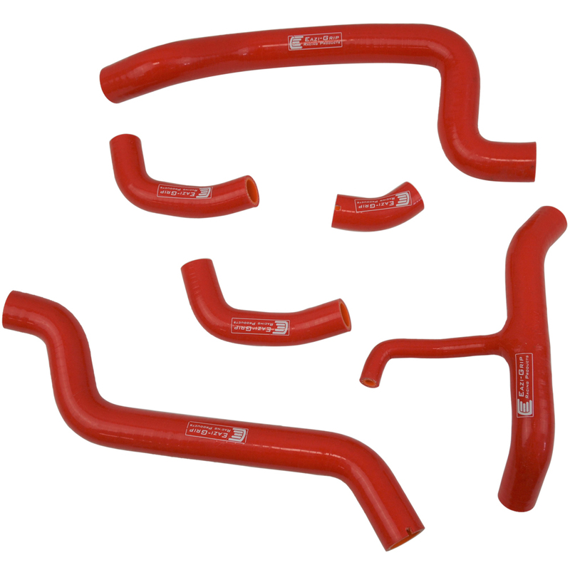 Eazi-Grip Silicone Hose Kit for Ducati 1098  red