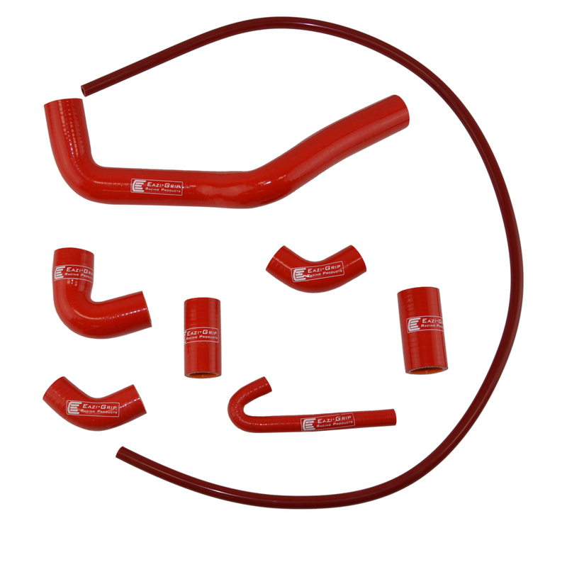 Eazi-Grip Silicone Hose Kit for Ducati Panigale V4  red
