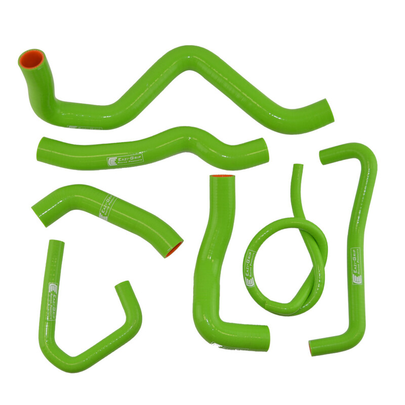 Eazi-Grip Silicone Hose Kit for Kawasaki ZX-6R 2009 - 2021  green
