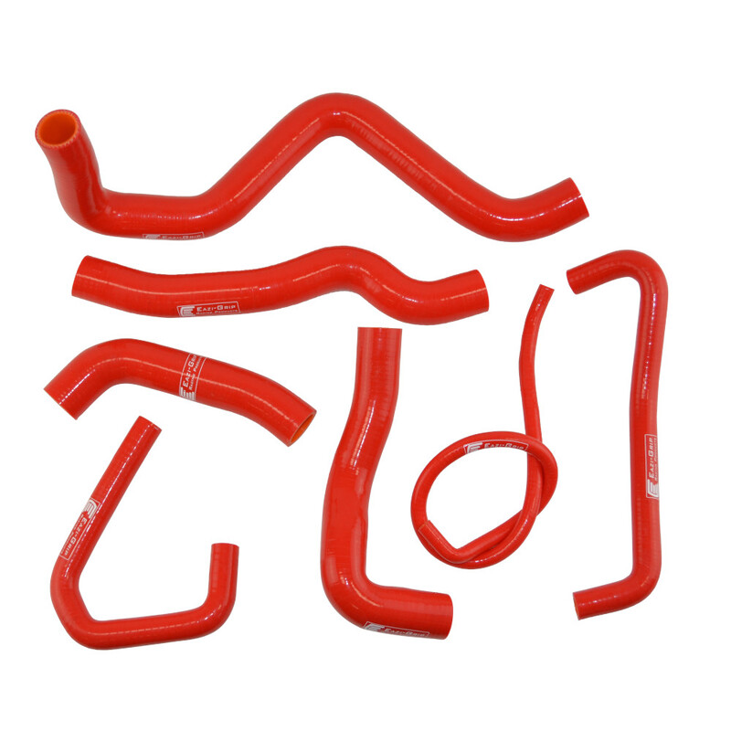 Eazi-Grip Silicone Hose Kit for Kawasaki ZX-6R 2009 - 2021  red