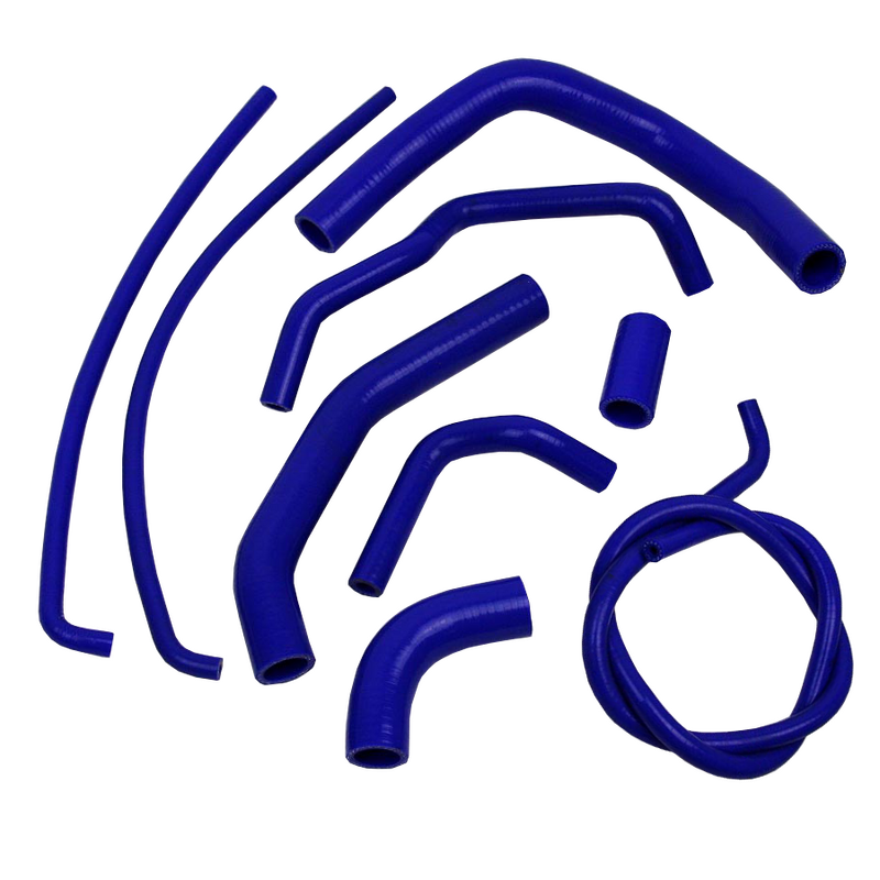 Eazi-Grip Silicone Hose Kit for Kawasaki Z1000 2010 - 2014  blue