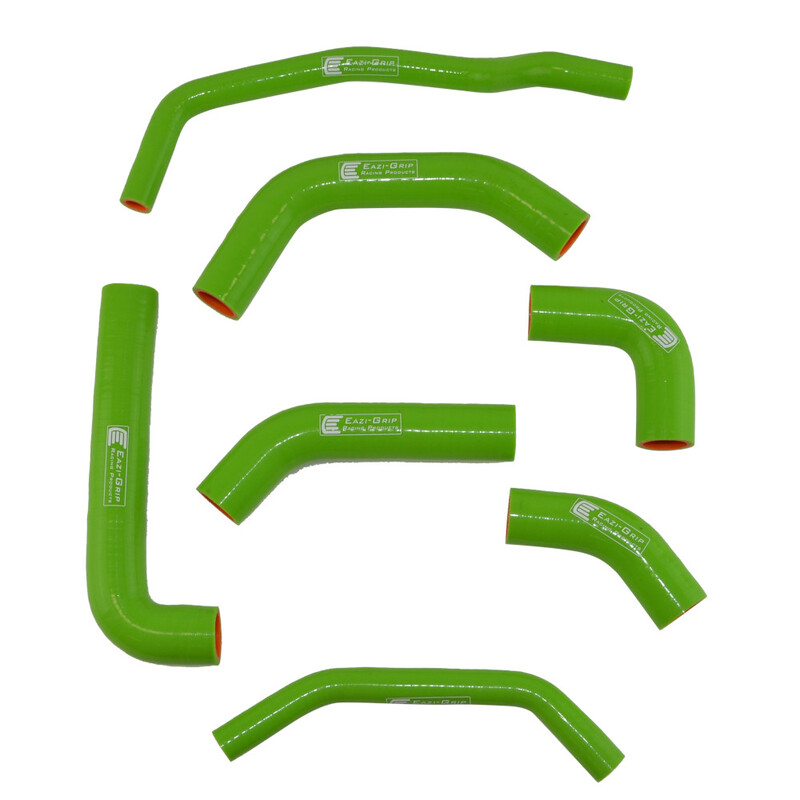 Eazi-Grip Silicone Hose Kit for Kawasaki ZX-10R 2016 - 2020  green