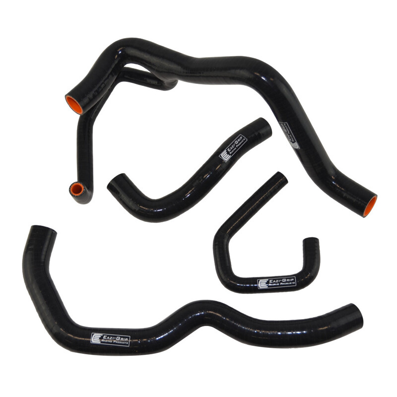 Eazi-Grip Silicone Hose Kit (Race) for Kawasaki ZX-6R 2009 - 2021  black