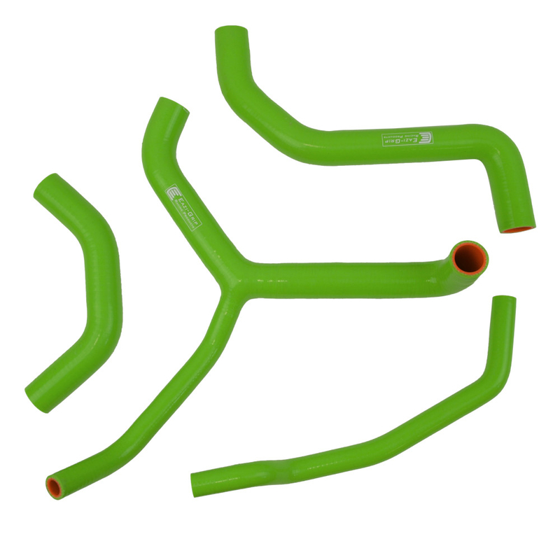 Eazi-Grip Silicone Hose Kit (Race) for Kawasaki ZX-10R 2016 - 2020  green