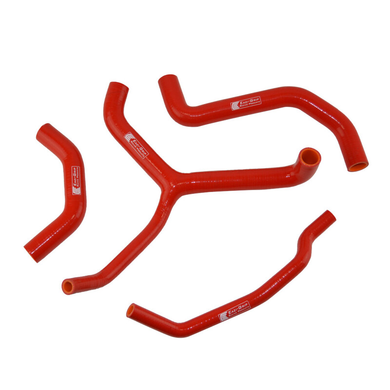 Eazi-Grip Silicone Hose Kit (Race) for Kawasaki ZX-10R 2016 - 2019  red