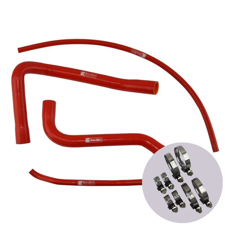Eazi-Grip Silicone Hose and Clip Kit for BMW S1000RR 2009 – 2018  red