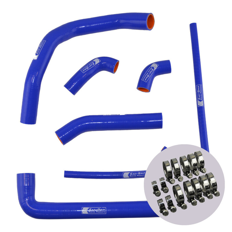 Eazi-Grip Silicone Hose and Clip Kit for Ducati 899 959 1199 1299 Panigale  blue