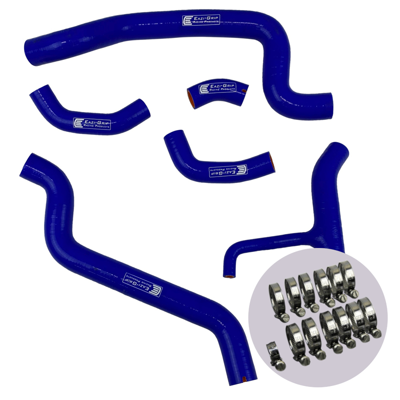 Eazi-Grip Silicone Hose and Clip Kit for Ducati 1098  blue