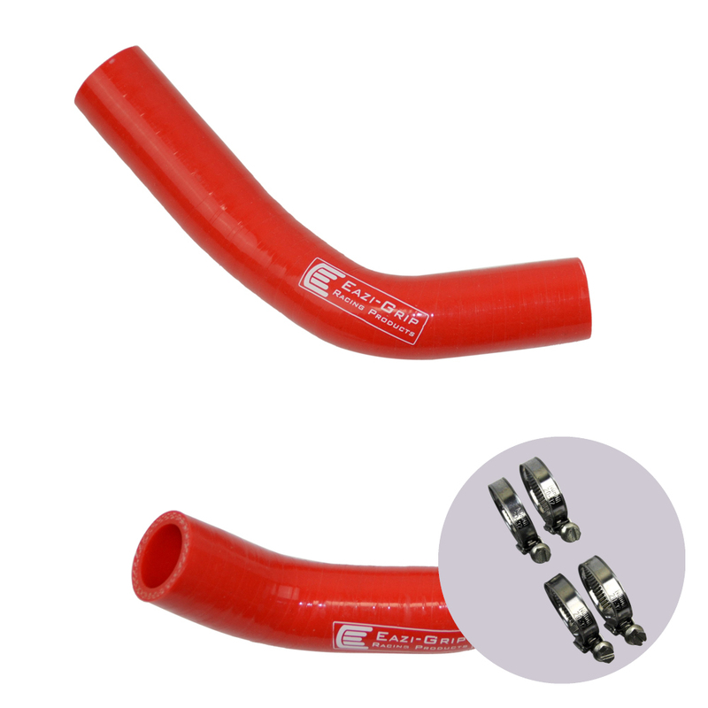 Eazi-Grip Silicone Hose and Clip Kit for Kawasaki Ninja 650 ER-6 2006 - 2017  red