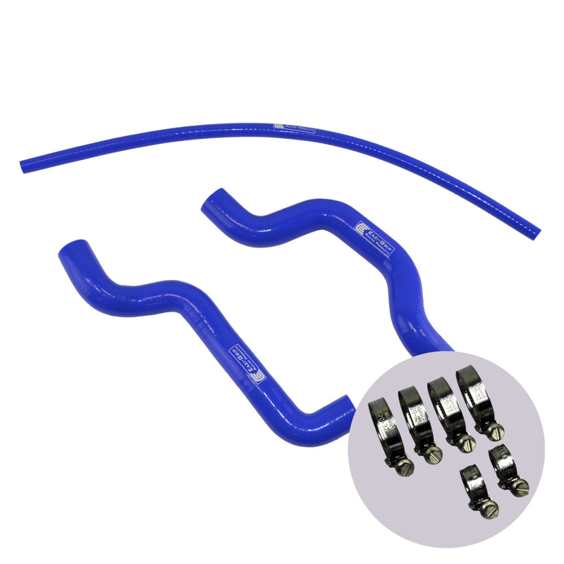 Eazi-Grip Silicone Hose and Clip Kit for Suzuki SV650 2003 – 2014  blue