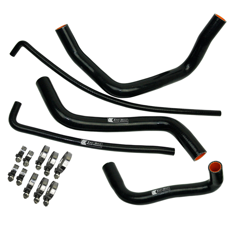 Eazi-Grip Silicone Hose and Clip Kit for Suzuki GSX-R1000 2009 - 2016  black