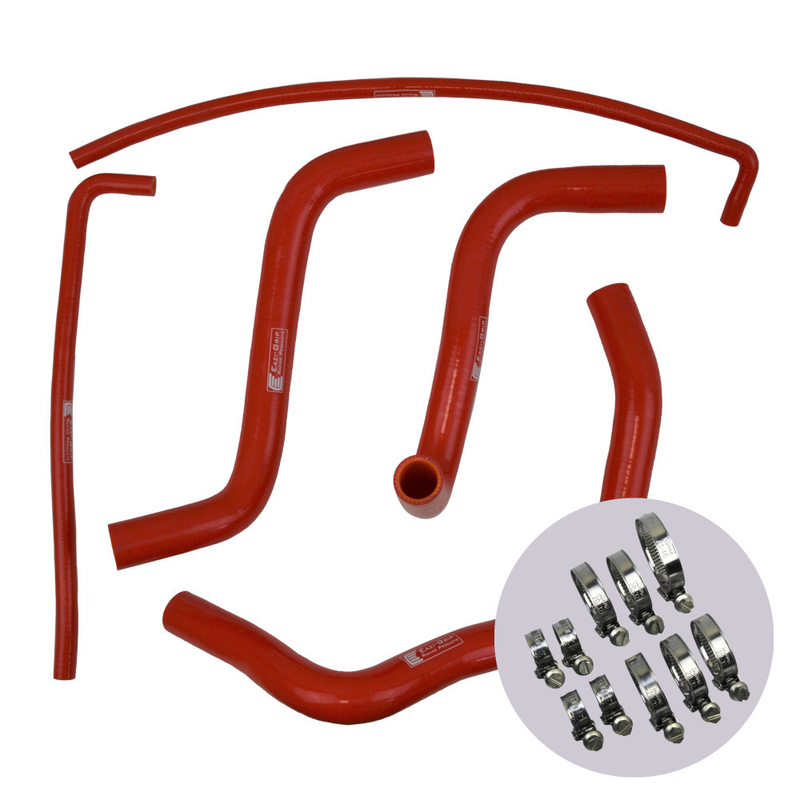 Eazi-Grip Silicone Hose and Clip Kit for Suzuki GSX-R1000 2009 – 2016  red