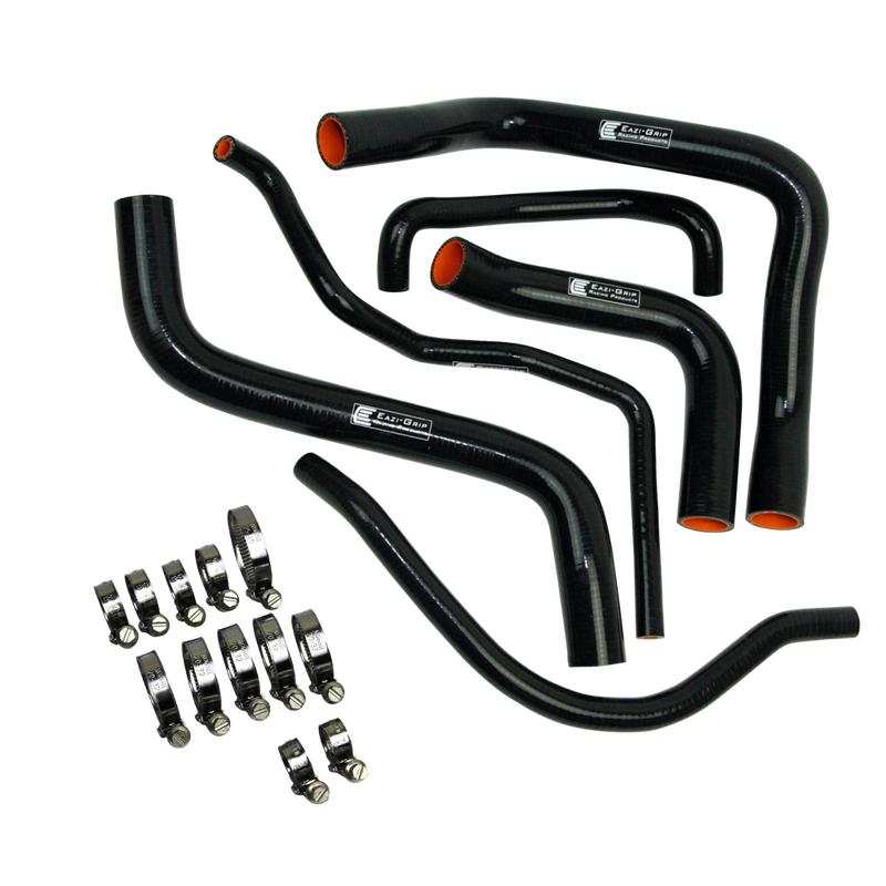 Eazi-Grip Silicone Hose and Clip Kit for Suzuki GSX-R600/750 2011  black