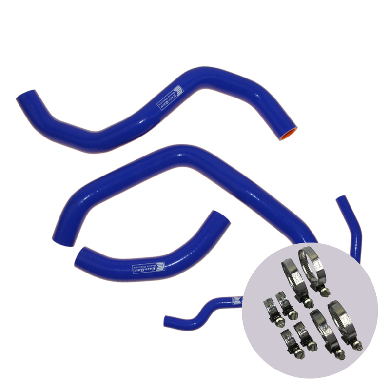 Eazi-Grip Silicone Hose and Clip Kit for Suzuki GSX-R1000 2017  blue