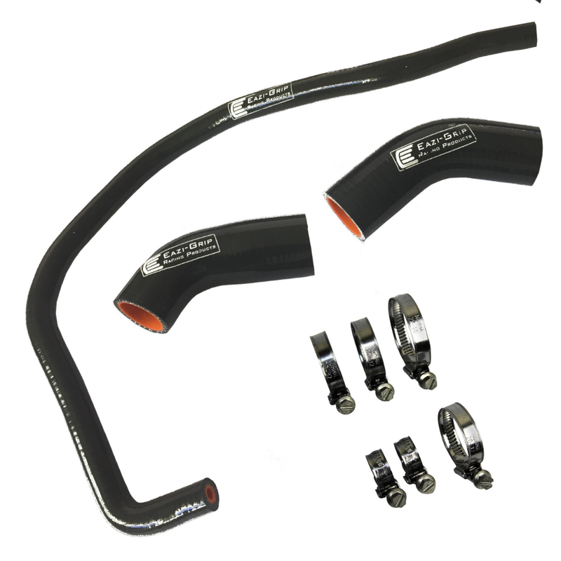 Eazi-Grip Silicone Hose and Clip Kit for Yamaha YZF-R1 MT-10  black