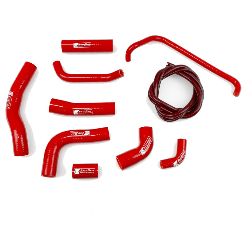 Eazi-Grip Silicone Hose Kit for Yamaha YZF-R6  red