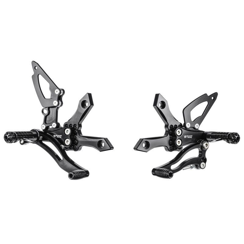 Bonamici Racing Rearsets To Suit Kawasaki Z750 / Z1000