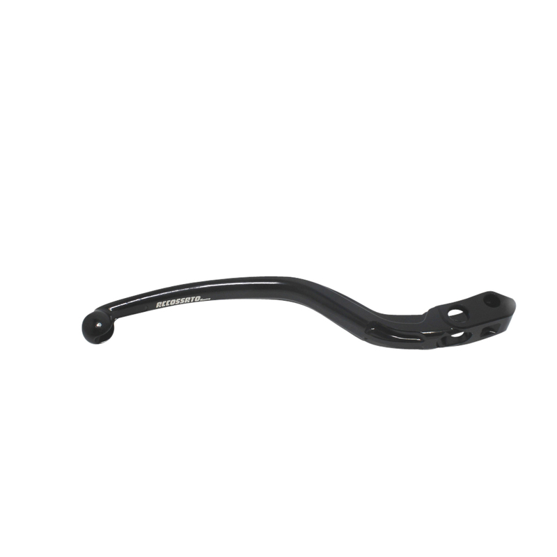 Accossato Fixed Brake Lever for Accossato and Brembo master cylinders  long black 18mm