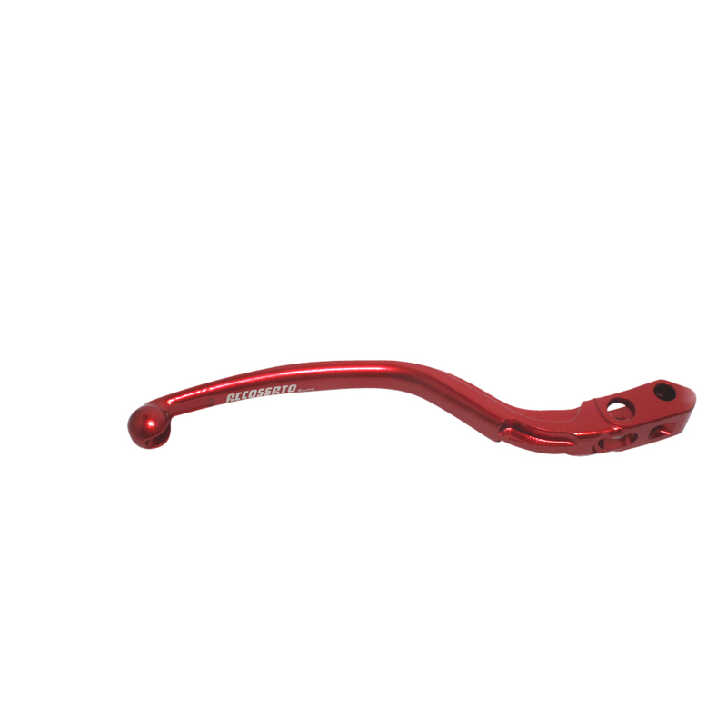 Accossato Fixed Brake Lever for Accossato and Brembo master cylinders  long red 16mm